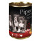 Piper Junior – Hrană Umedă pentru Câini Tineri cu Inimă de Vită și Morcovi – 400 g
